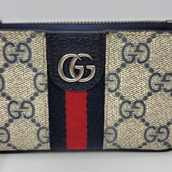 GUCCI OPHIDIA GG KEY CASE - Picture 3 of 9